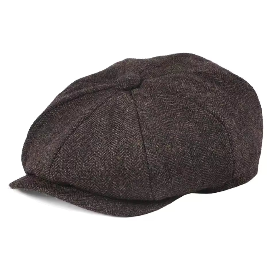 Newsboy cap in wool — ALSTON