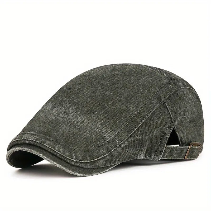 Flat cap in cotton — WETHERBY