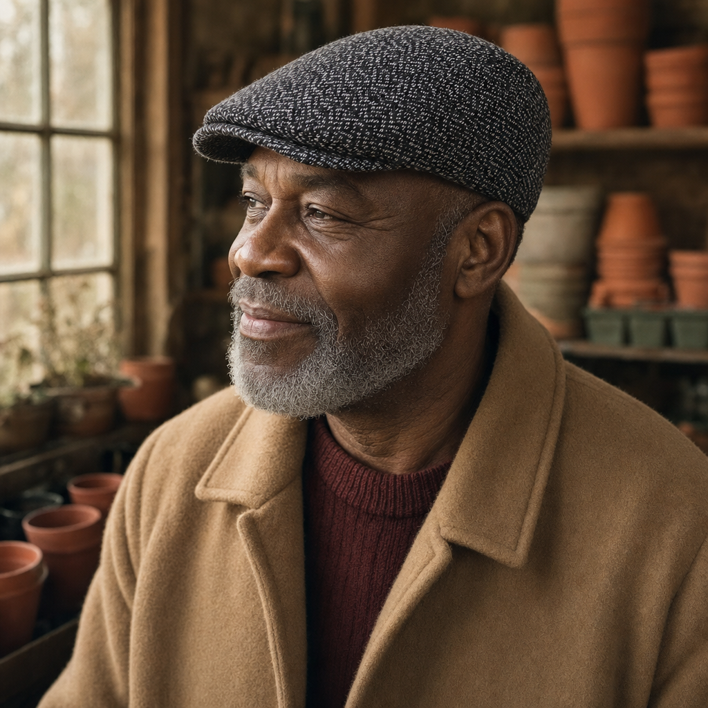 Flat cap in tweed — PENRITH