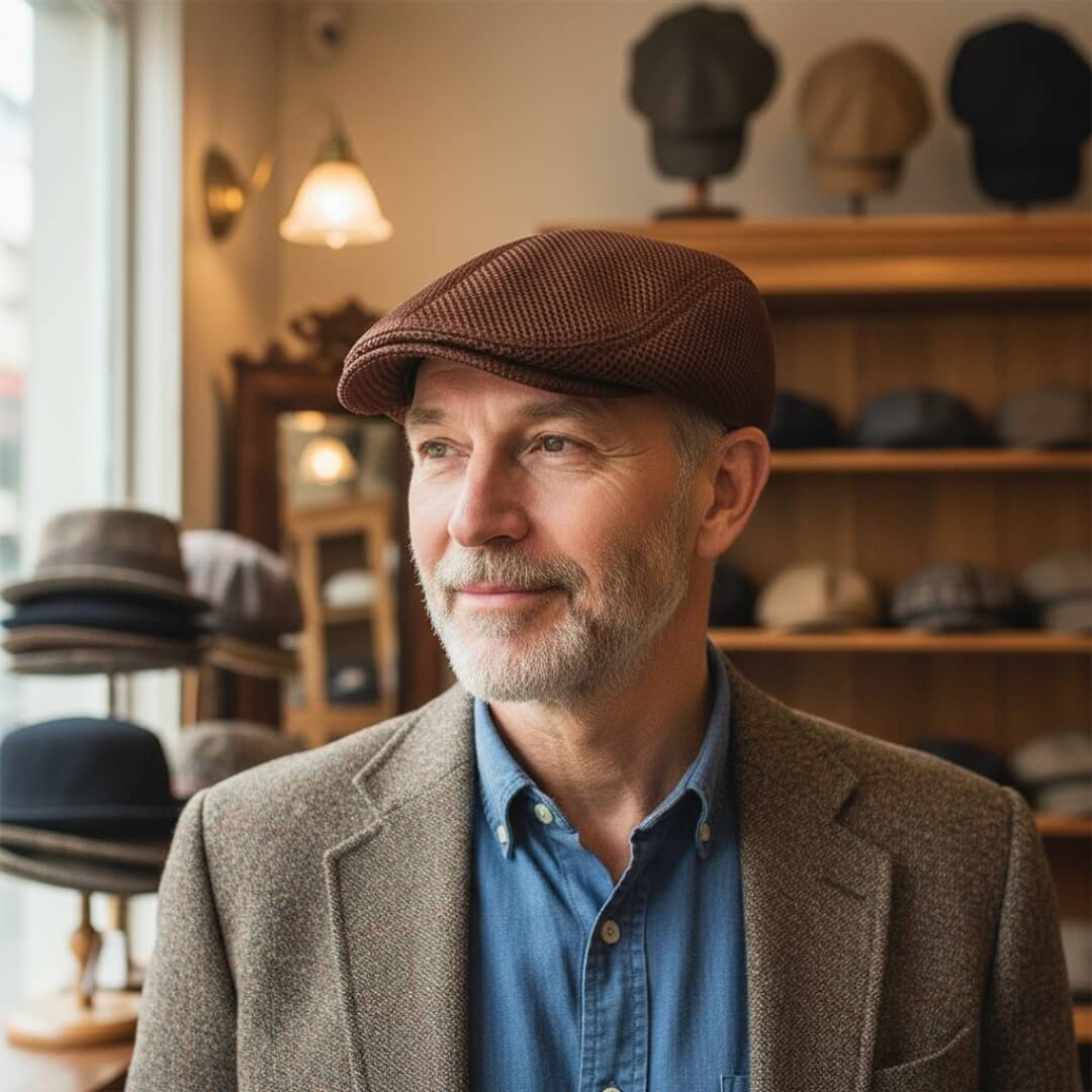 Ivy cap in mesh — CASTLETON