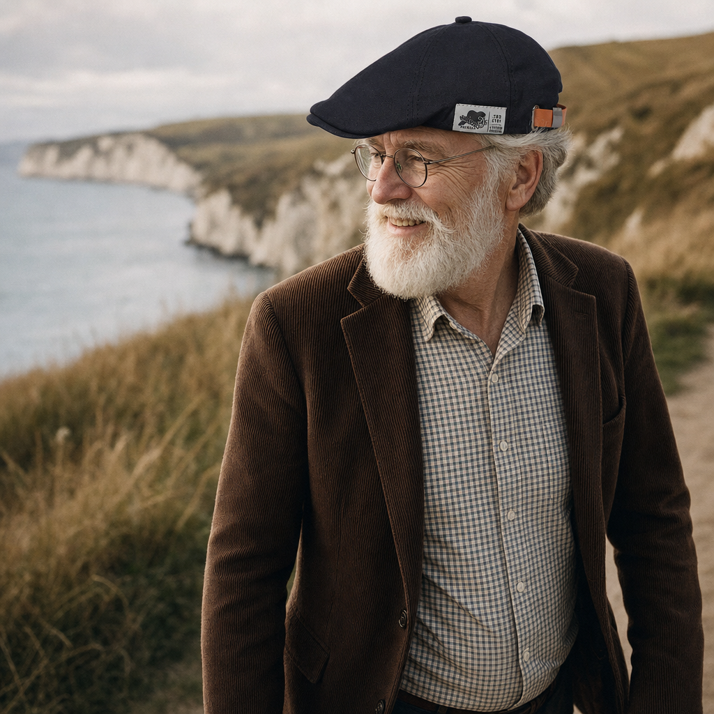 Flat cap in cotton — GLOSSOP