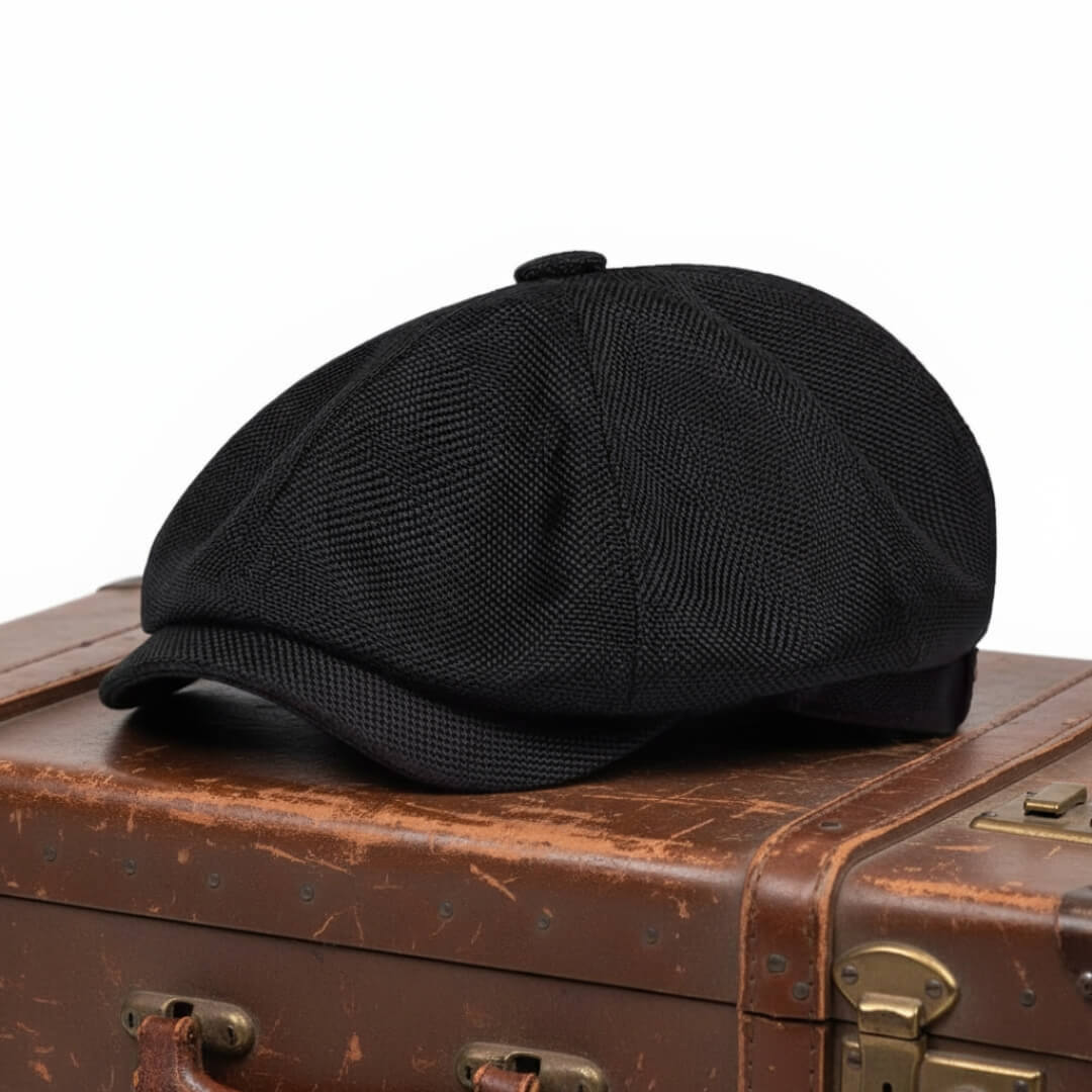 Newsboy cap in cotton — BRAMPTON