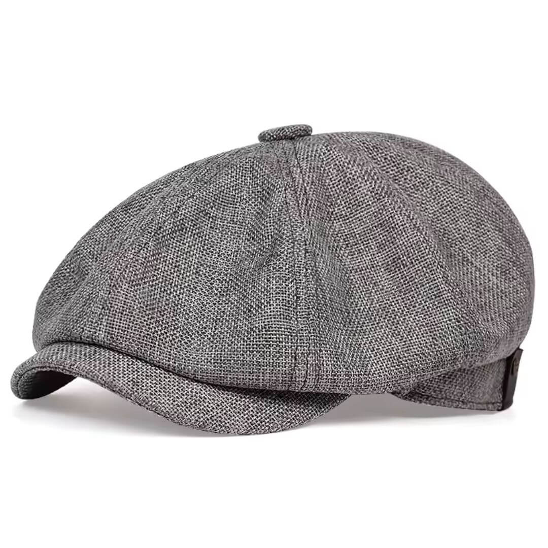 Newsboy cap in cotton — BRAMPTON
