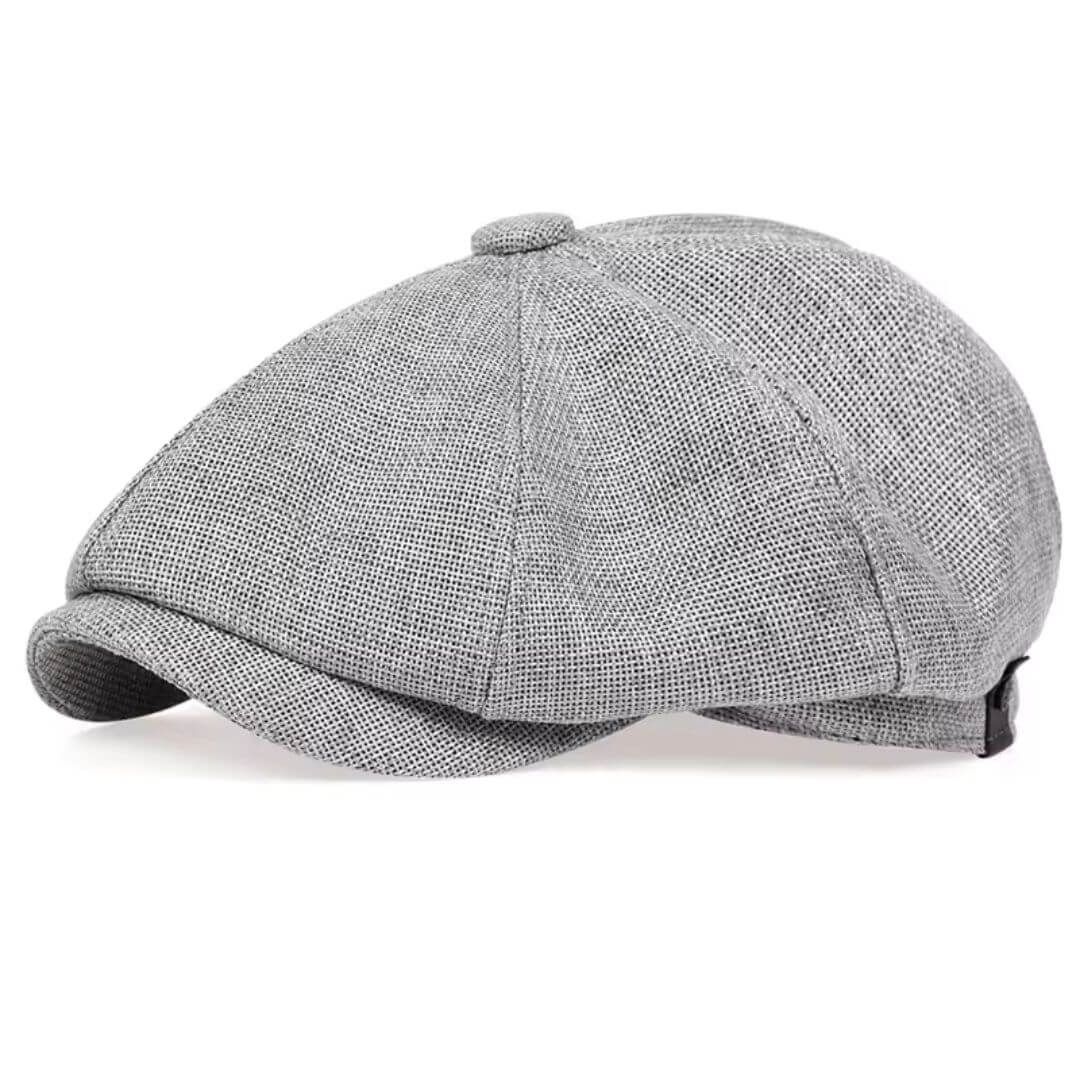 Newsboy cap in cotton — BRAMPTON