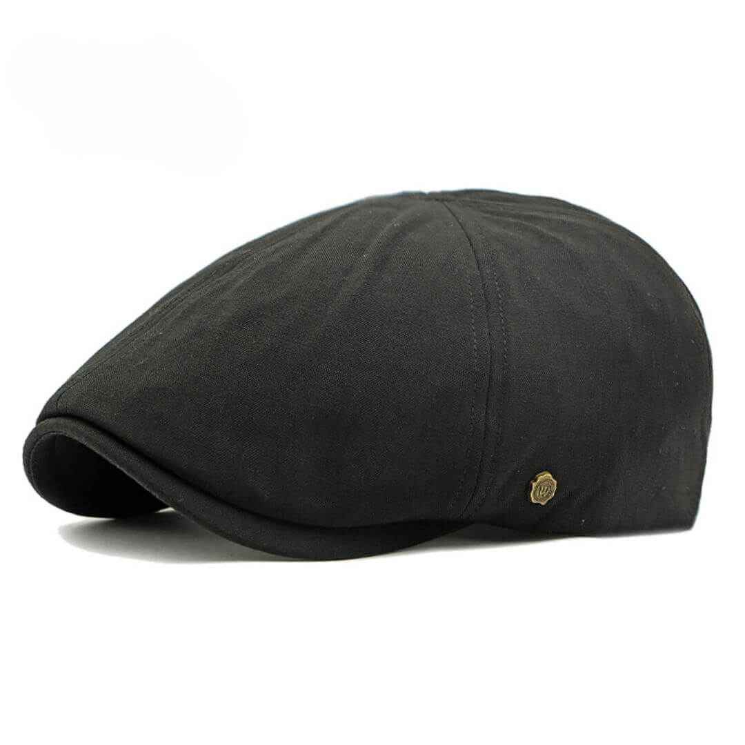 Flat cap in cotton — DINGWALL