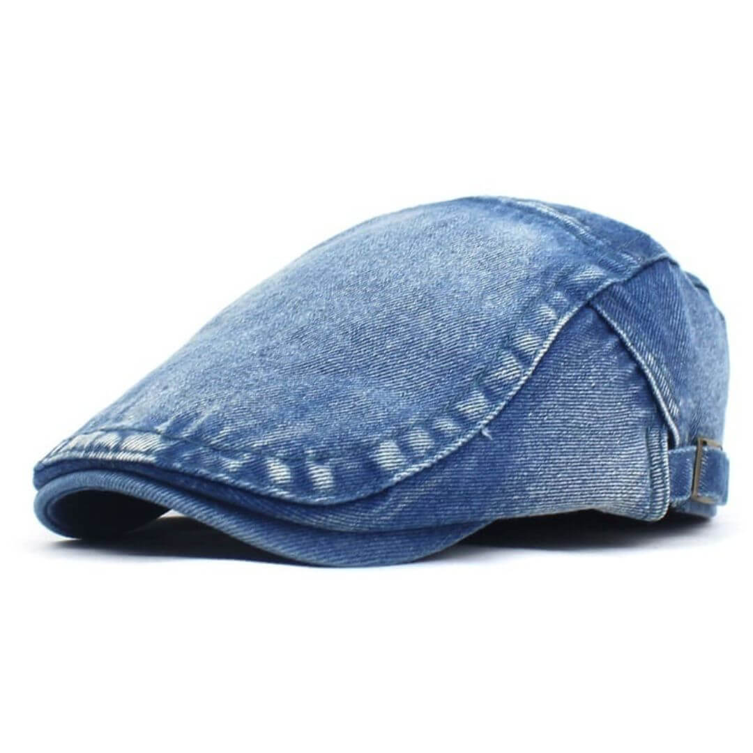 Flat cap in denim — YARM