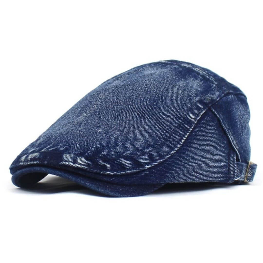 Flat cap in denim — YARM