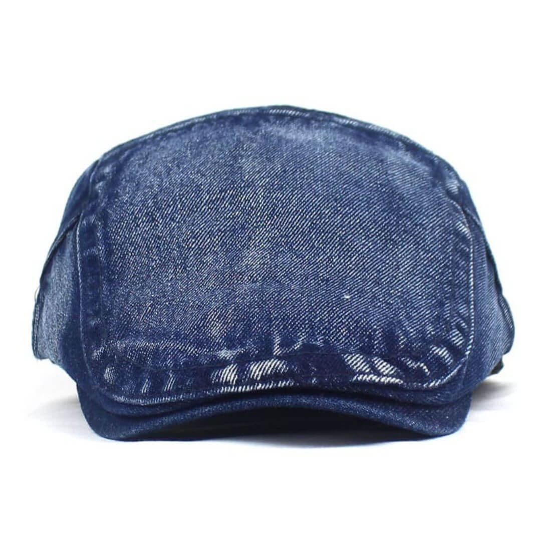 Flat cap in denim — YARM