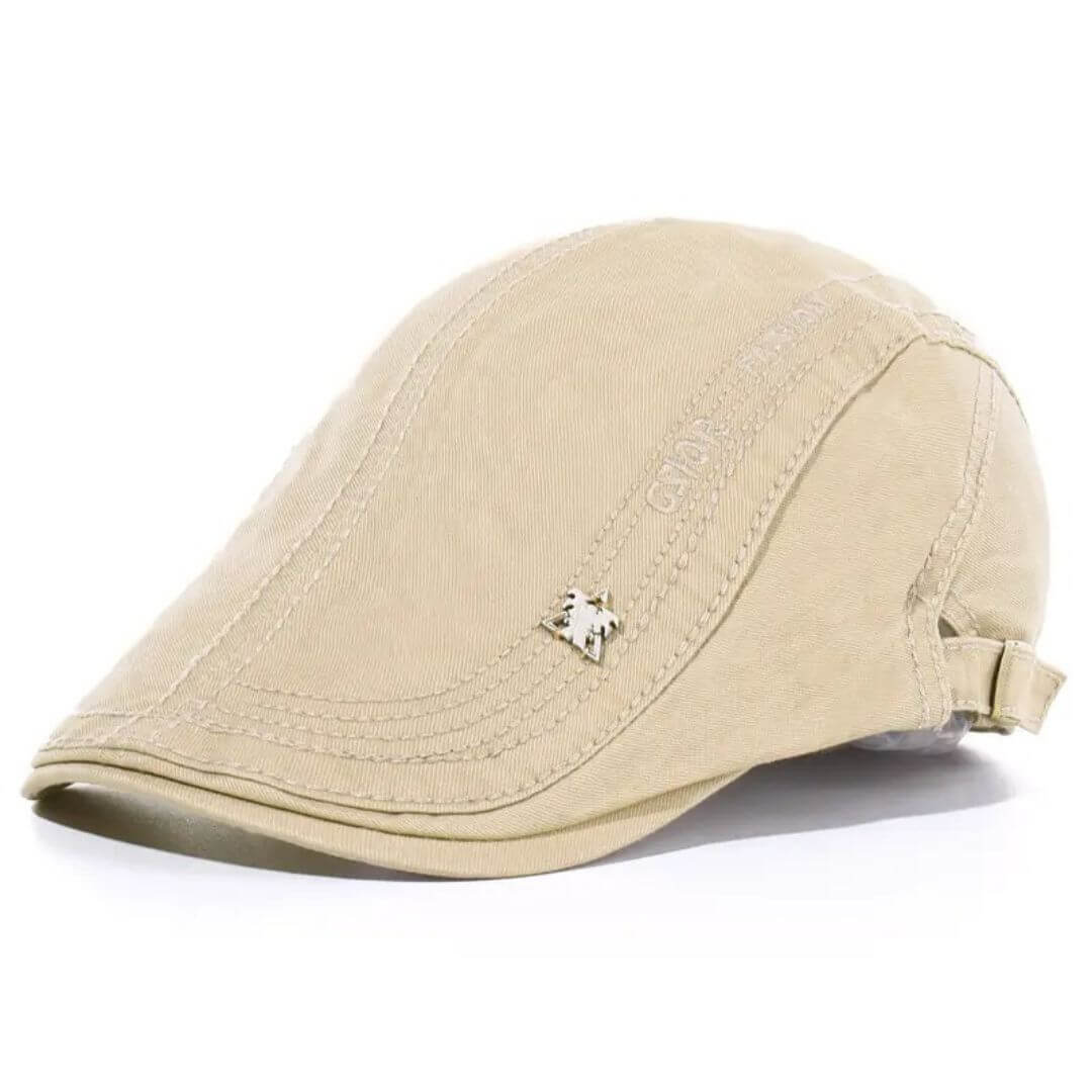 Flat cap in cotton — ALNWICK