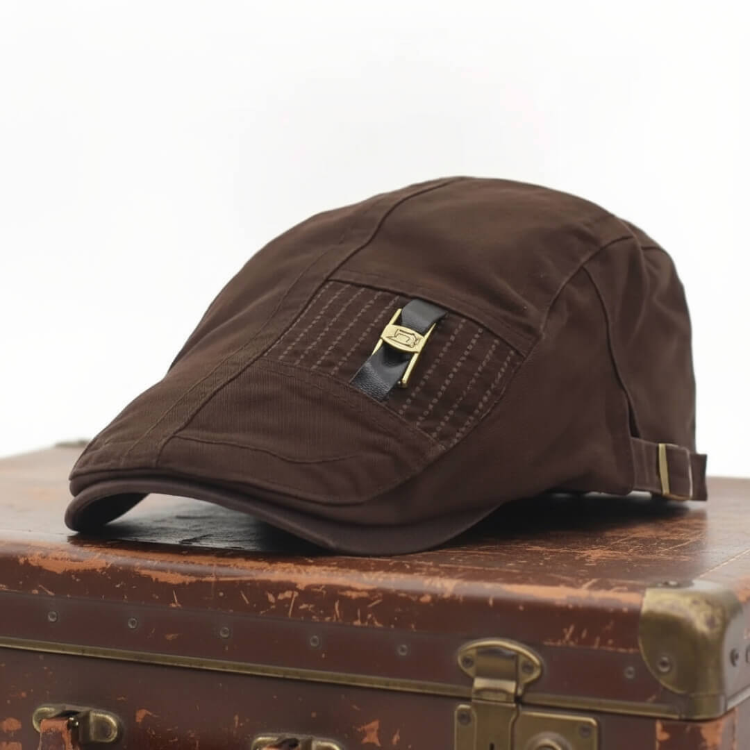 Flat cap in cotton — FILEY