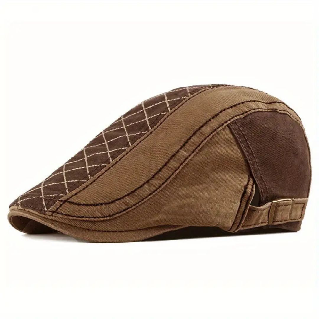 Driver cap in cotton — BRECHIN