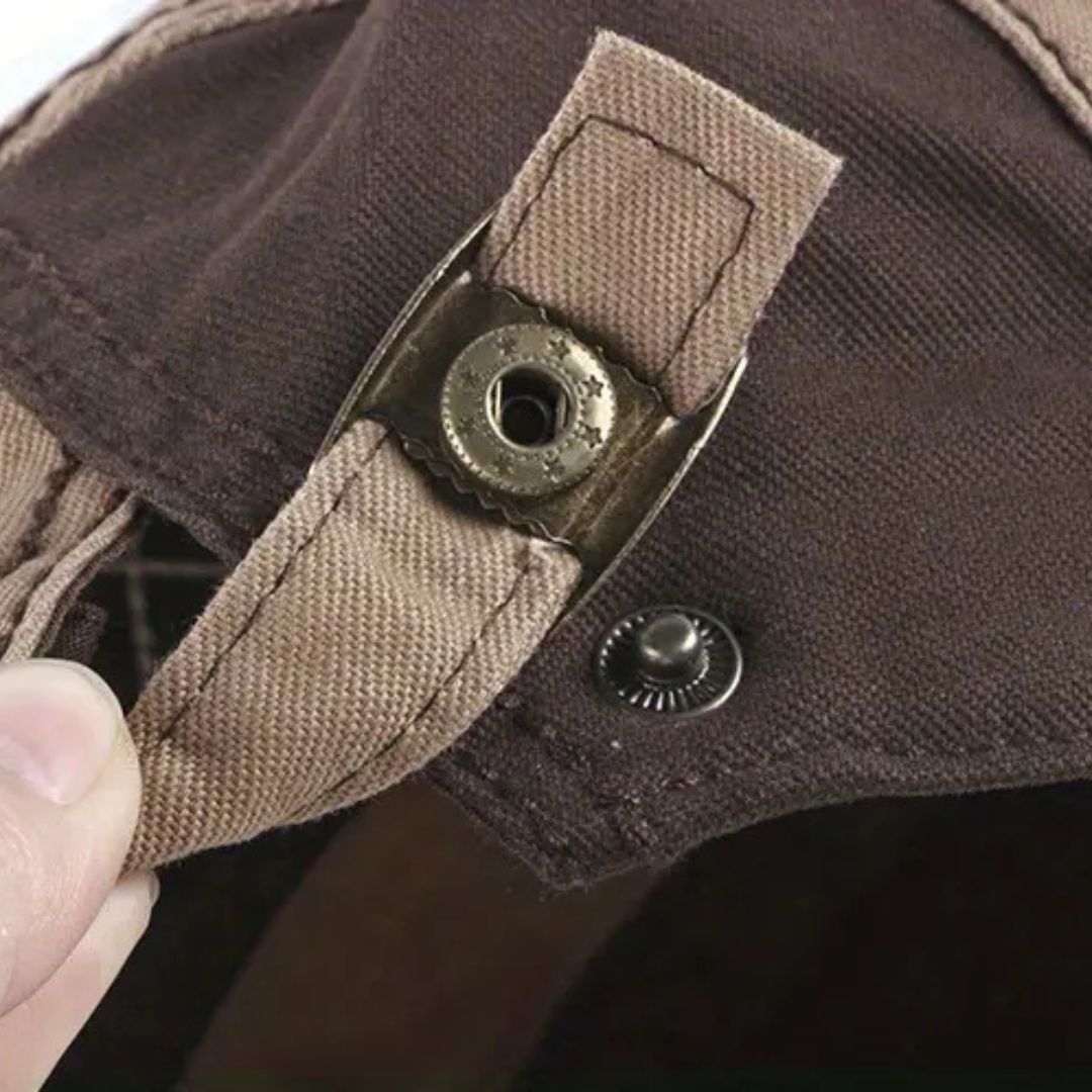 Driver cap in cotton — BRECHIN
