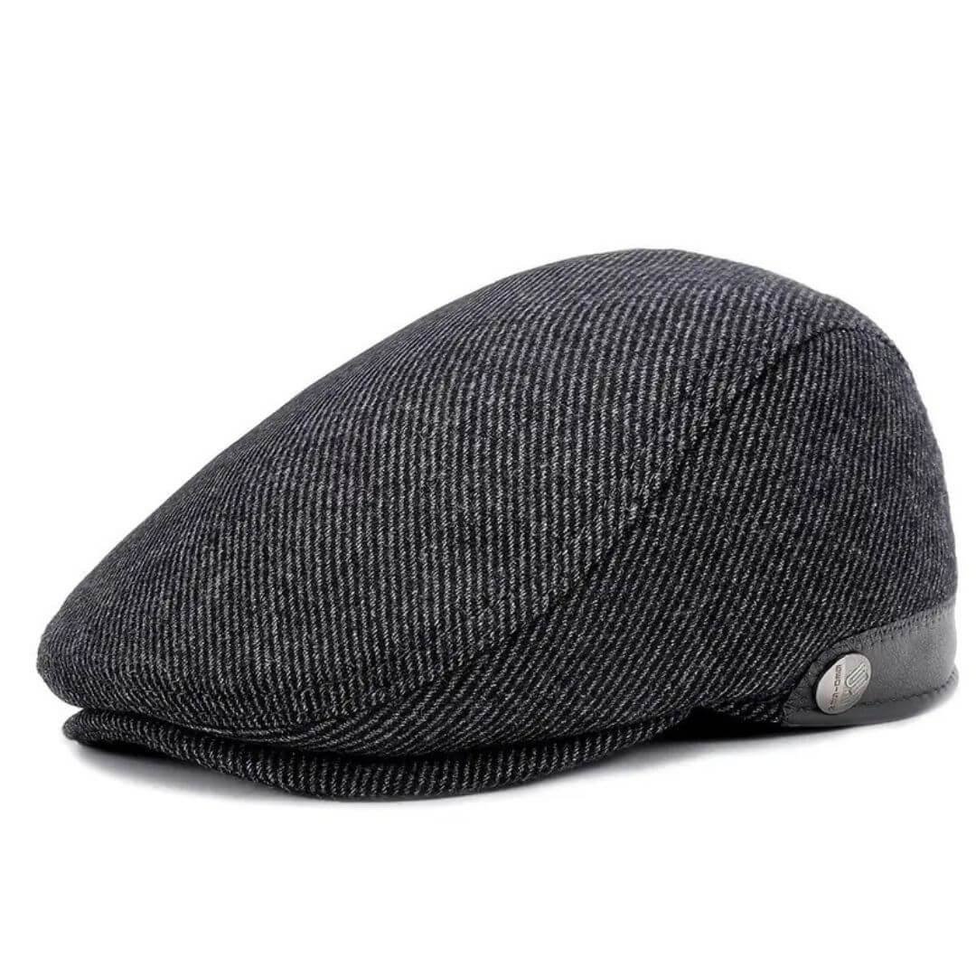 Flat cap in a wool blend — HAWES