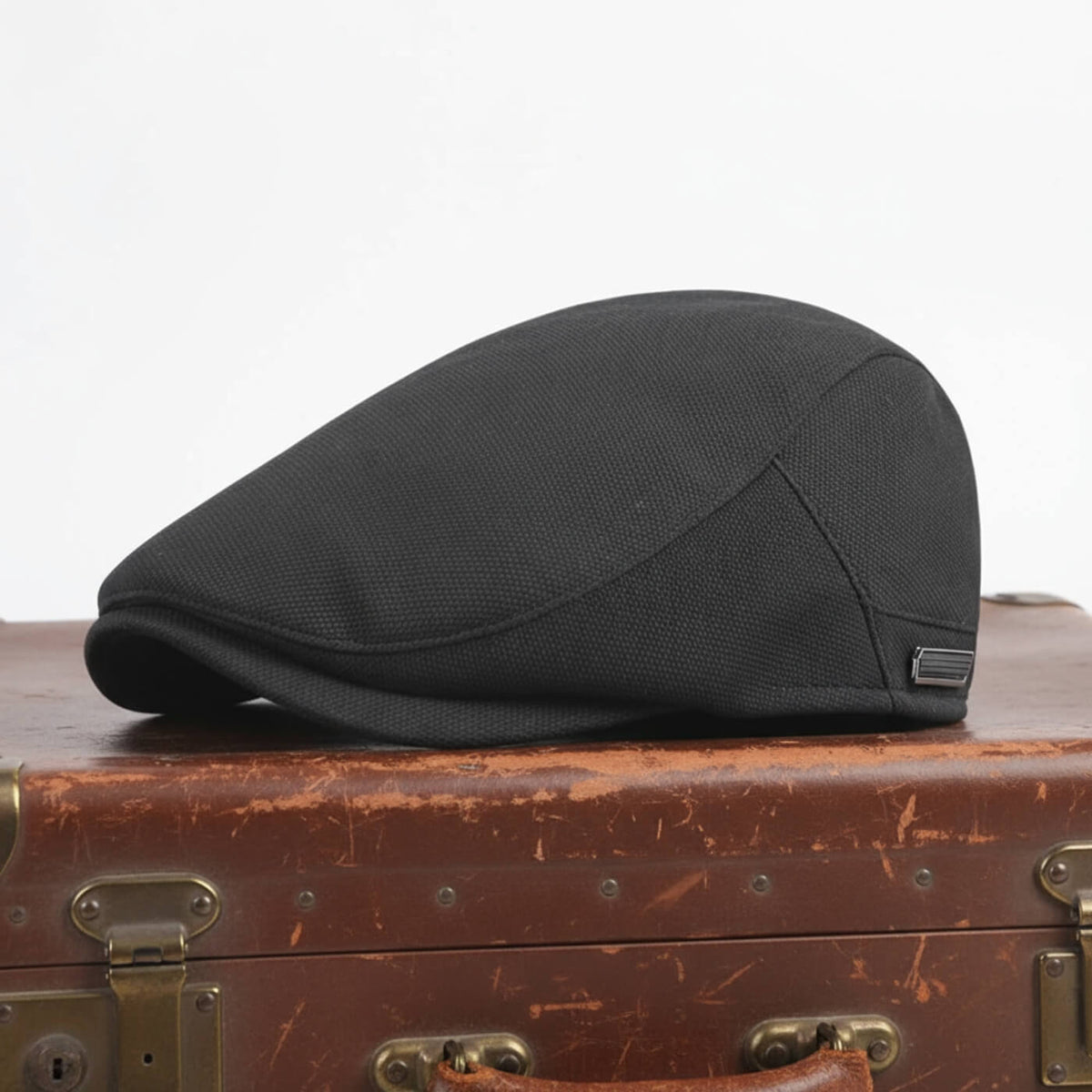 Flat cap in cotton — GRASMERE
