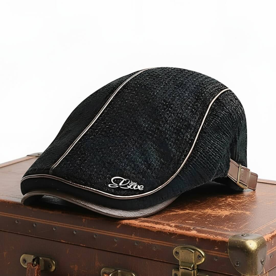Flat cap in knit — THETFORD