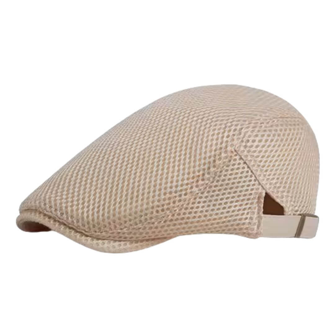 Flat cap in mesh — TETBURY
