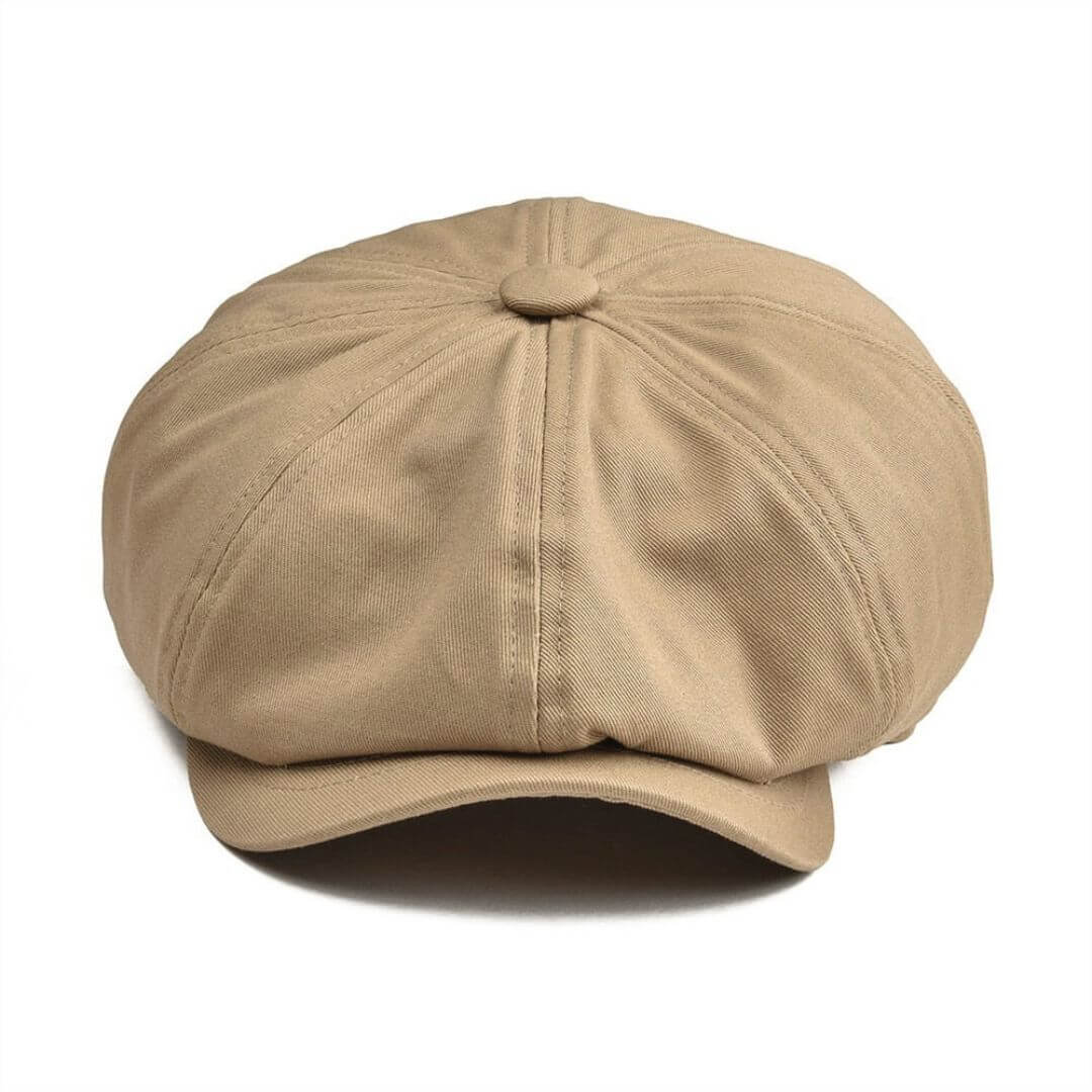 Newsboy cap in cotton — KNIGHTON