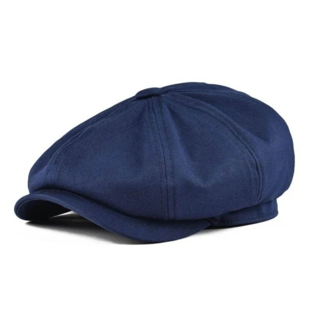 Newsboy cap in cotton — KNIGHTON