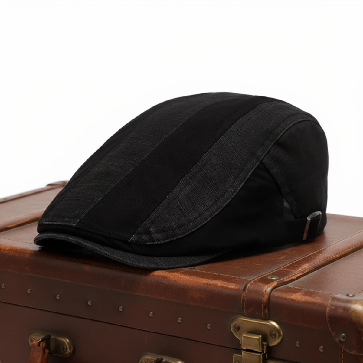 Flat cap in cotton — DRIFFIELD