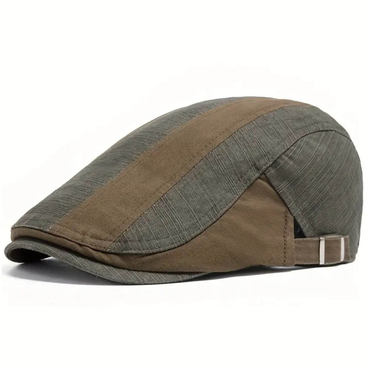 Flat cap in cotton — DRIFFIELD