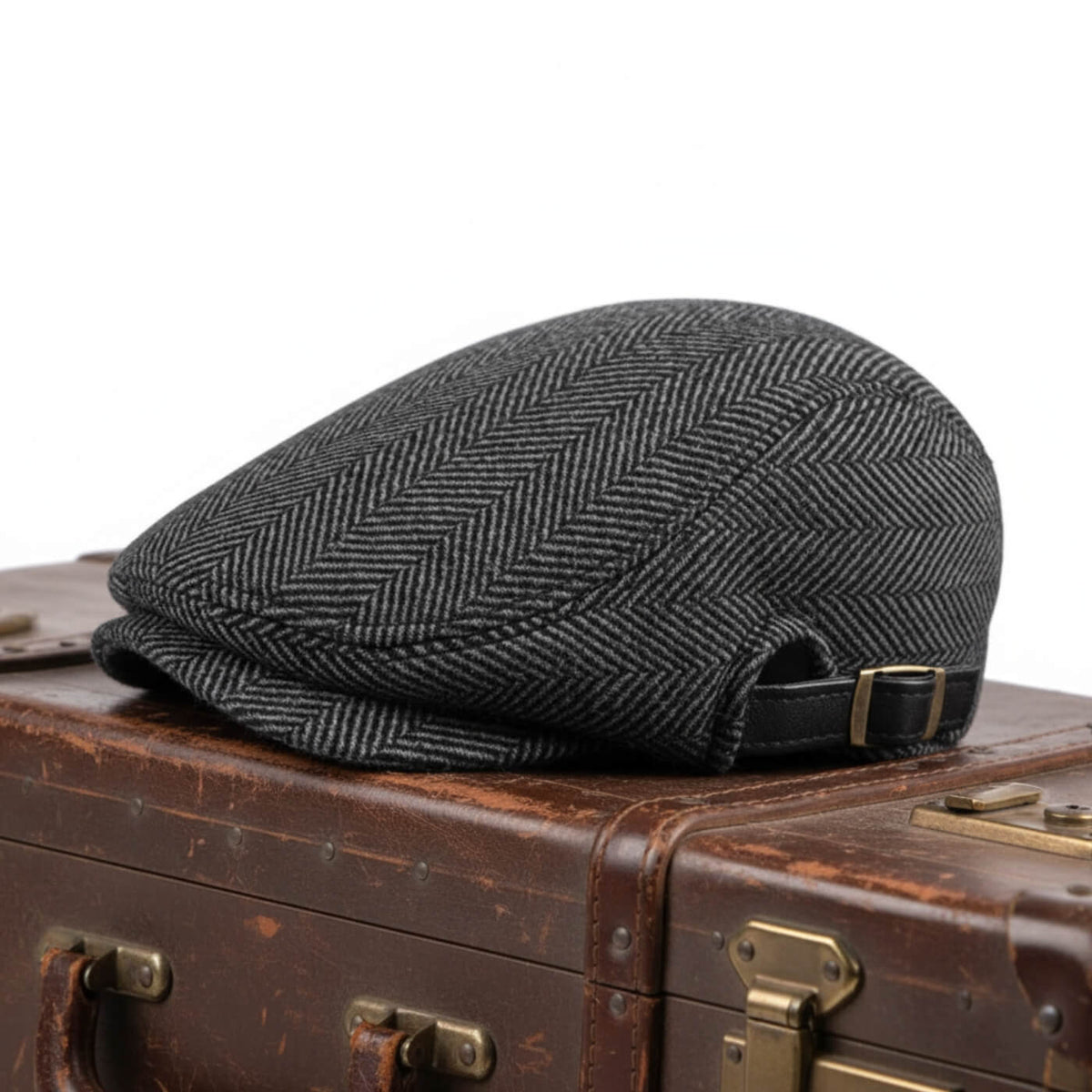 Flat cap in wool — SKIPTON