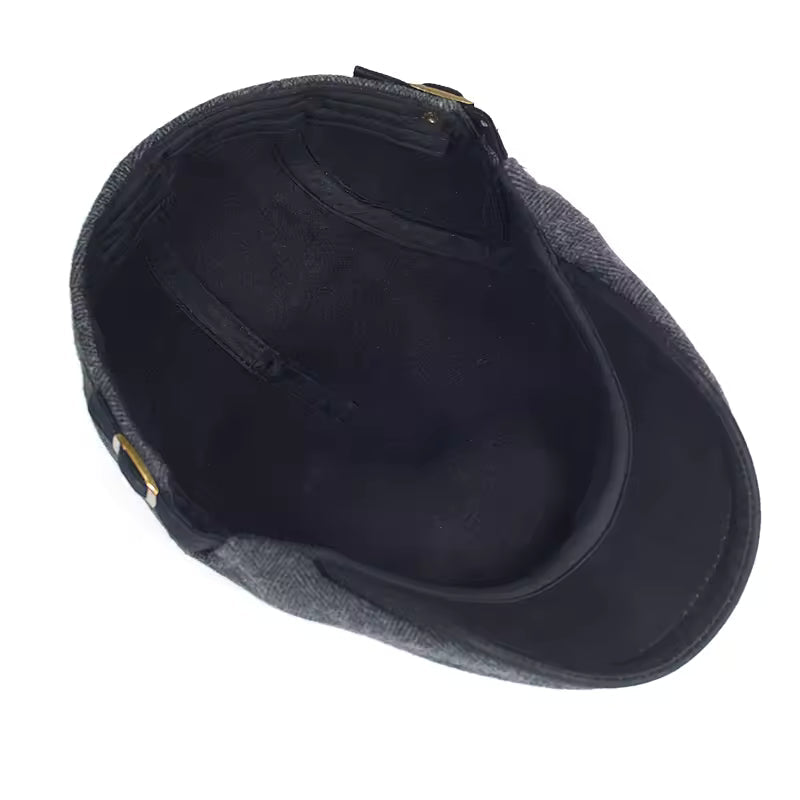 Driver cap in wool — SHAFTESBURY