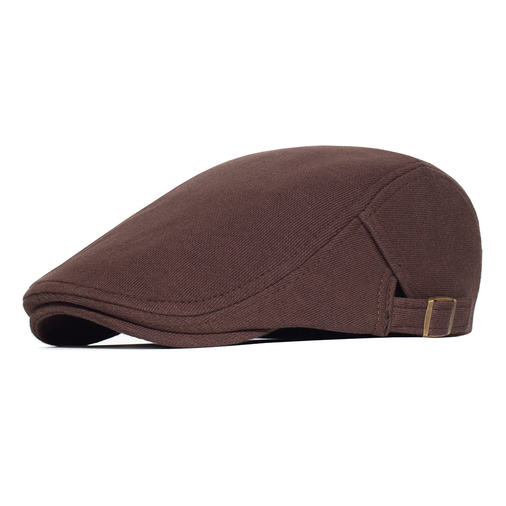 Flat cap in knit — HEXHAM