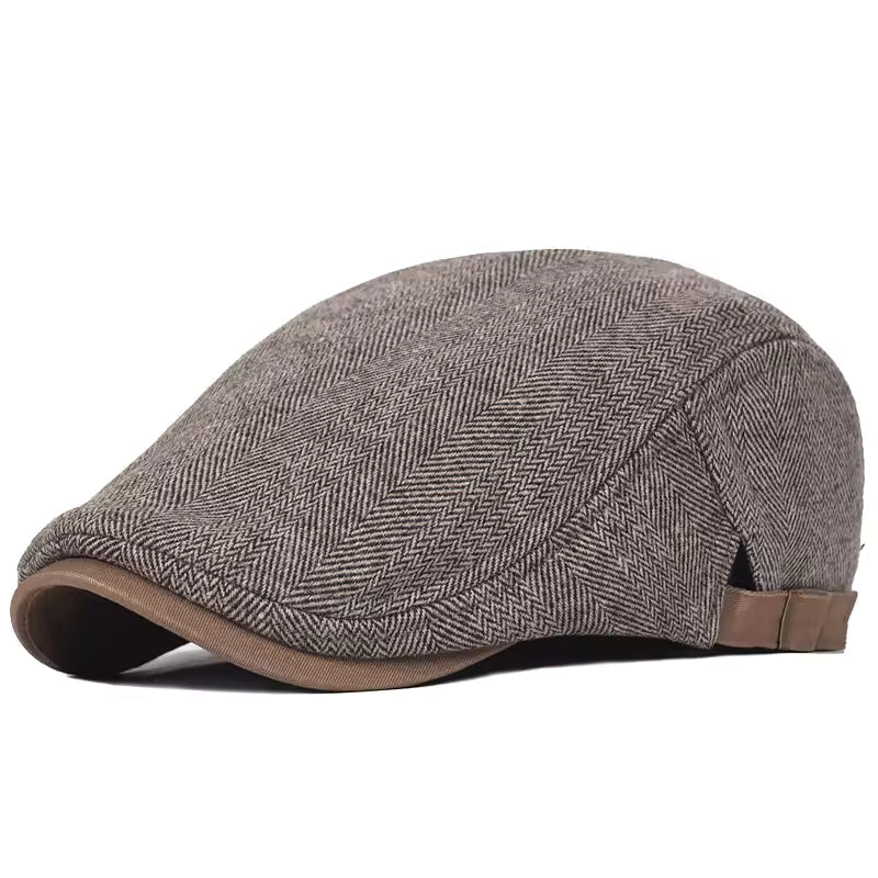 Driver cap in wool — SHAFTESBURY
