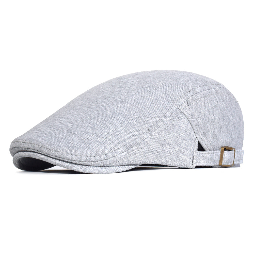 Flat cap in knit — HEXHAM
