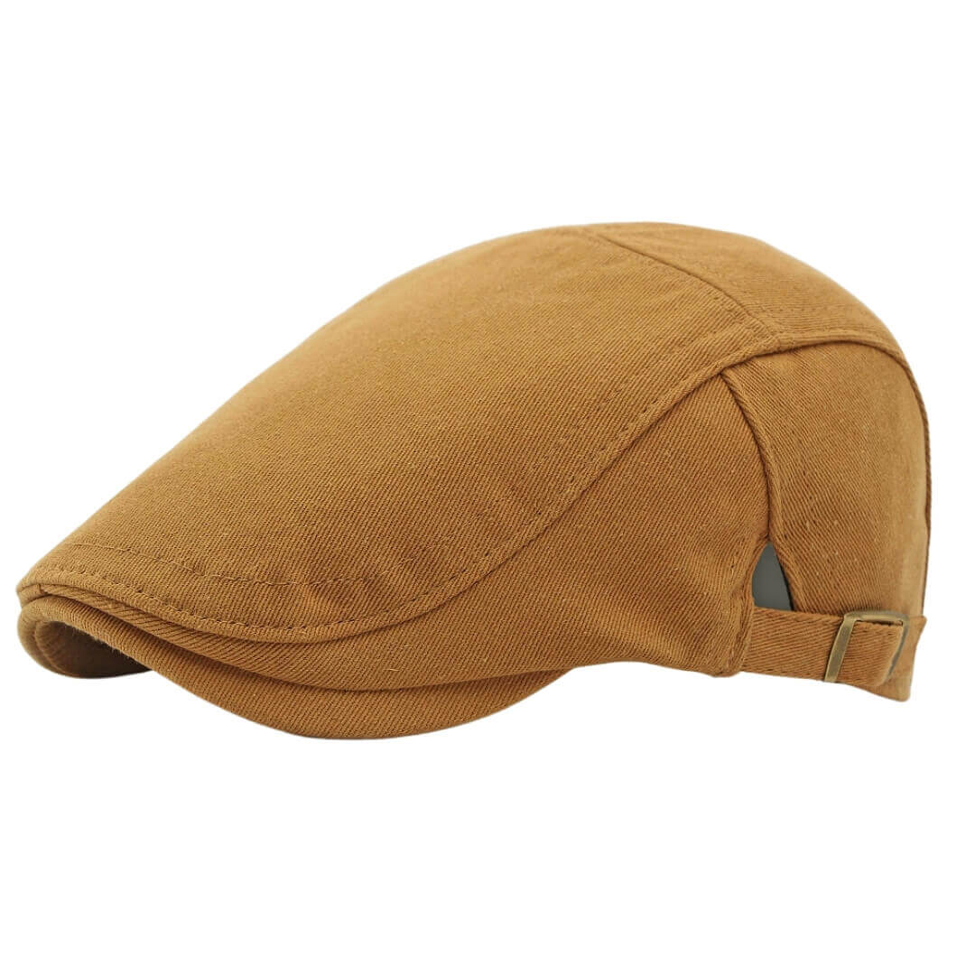 Flat cap in cotton — PEEBLES