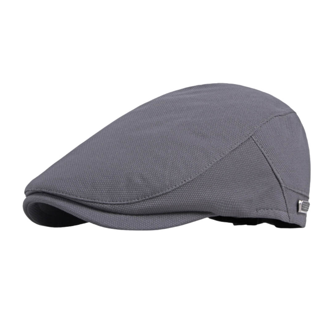 Flat cap in cotton — GRASMERE