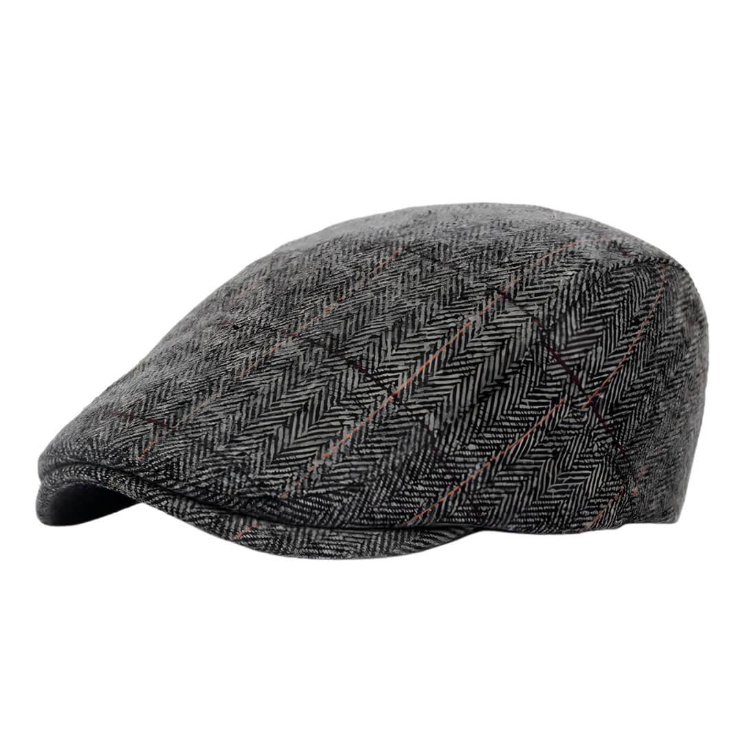 Flat cap in a wool blend — MASHAM