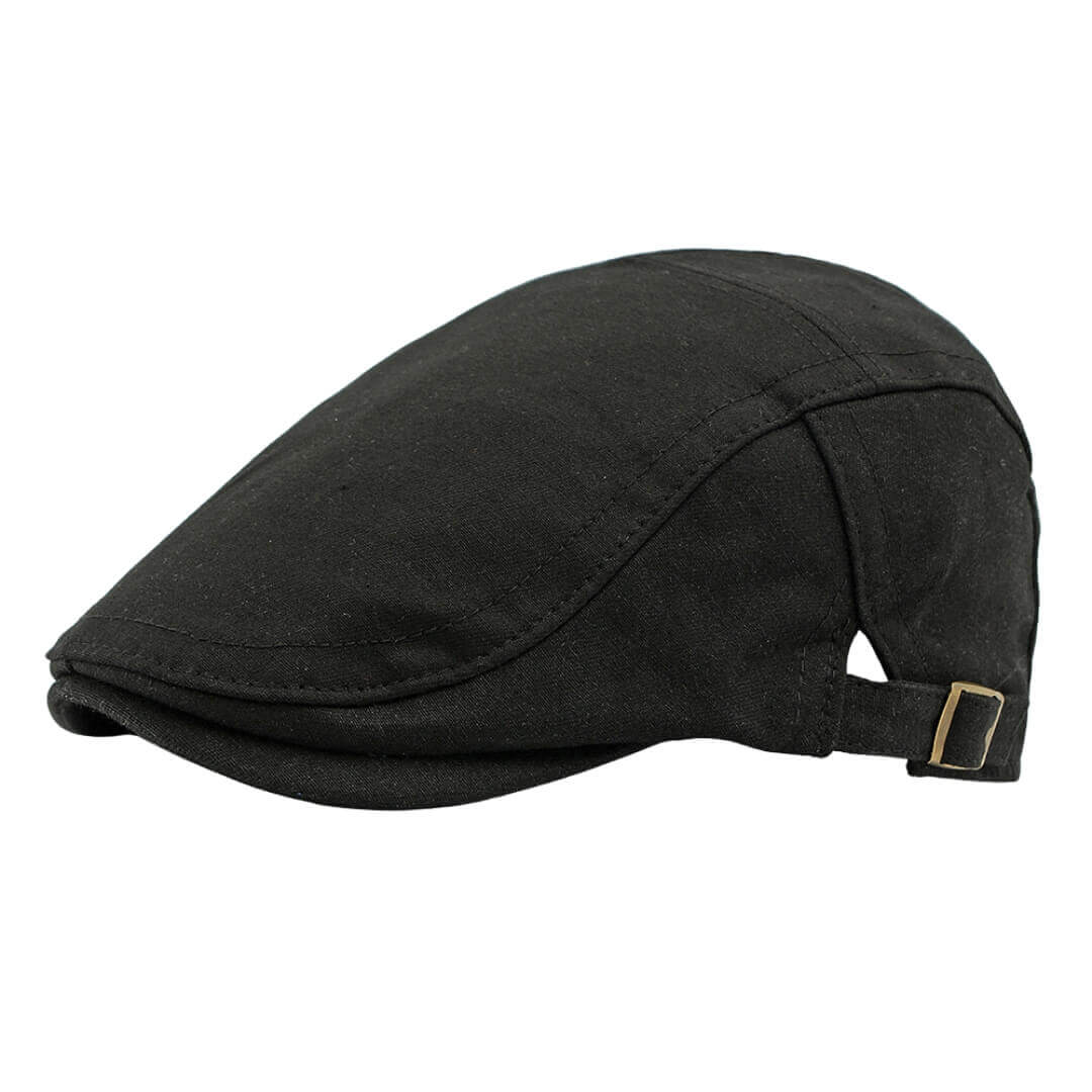 Flat cap in cotton — PEEBLES
