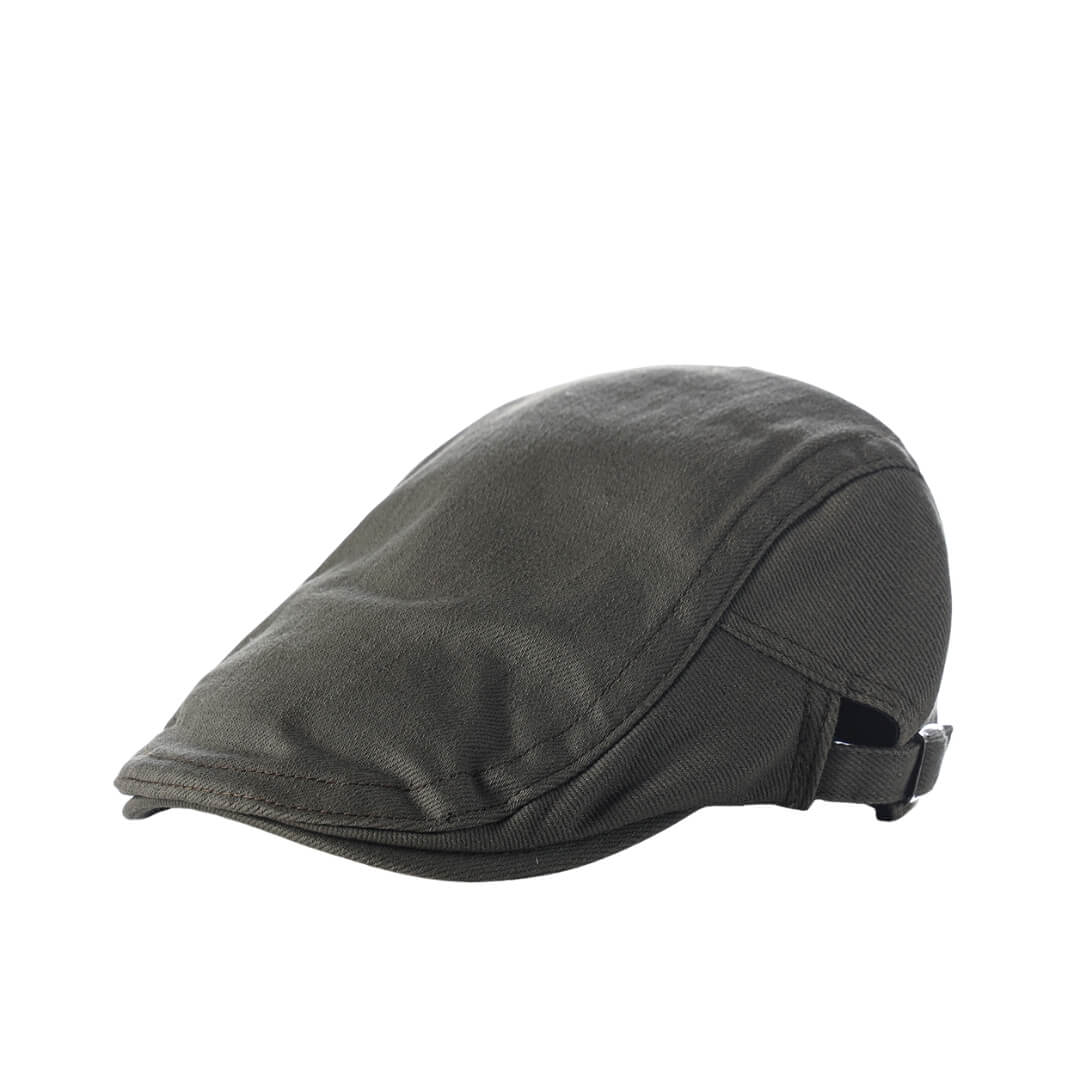 Flat cap in cotton — SELKIRK