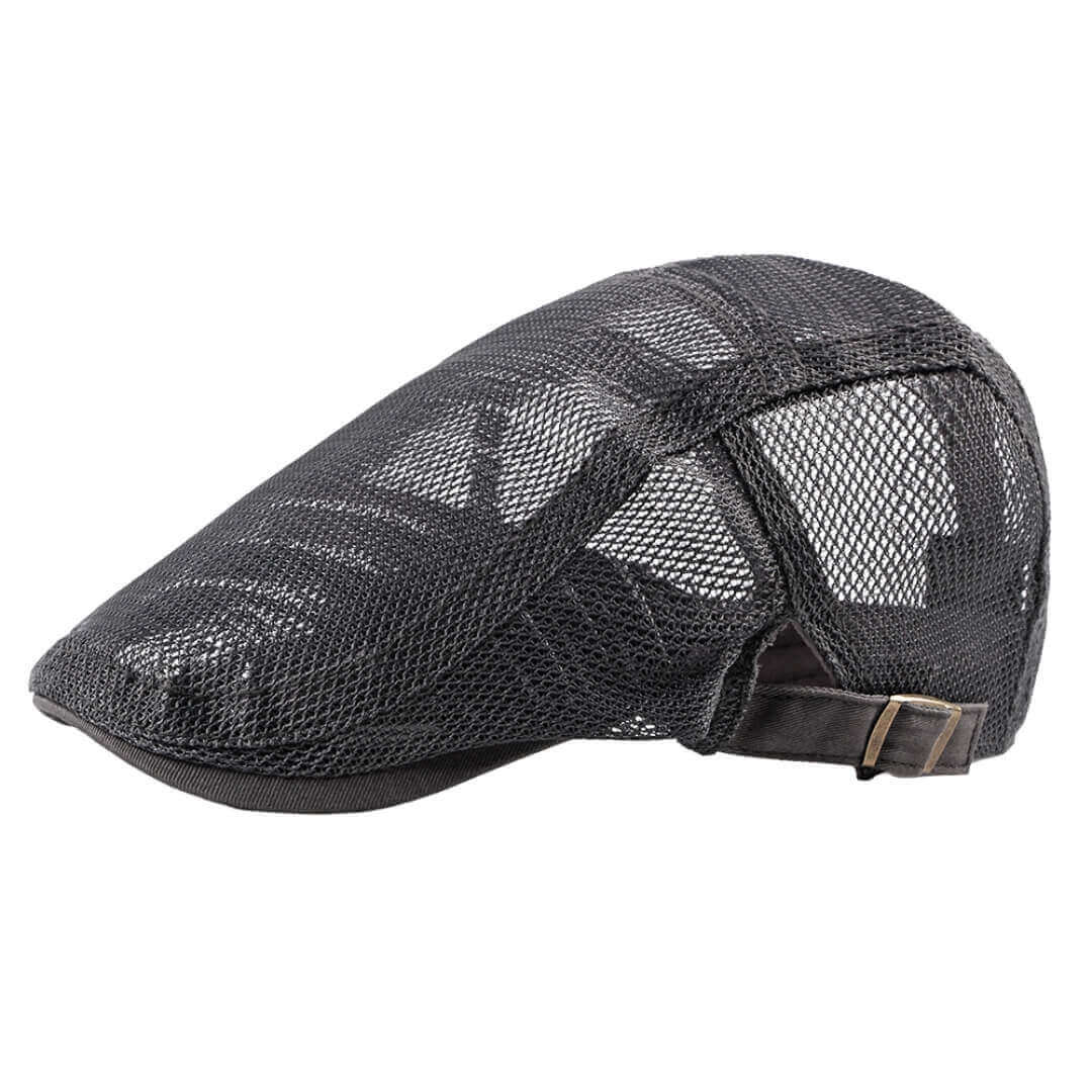 Flat cap in mesh — BURFORD