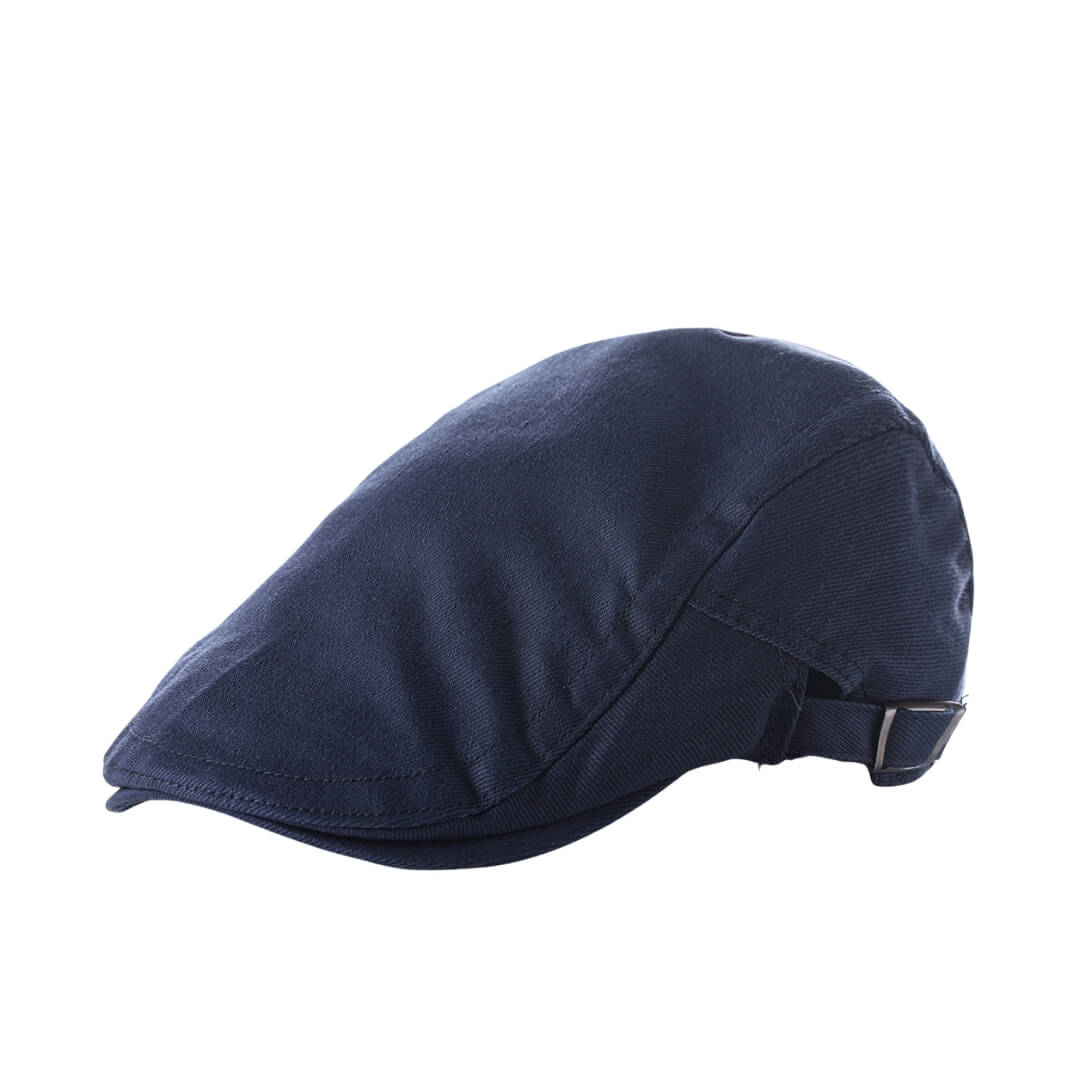 Flat cap in cotton — SELKIRK