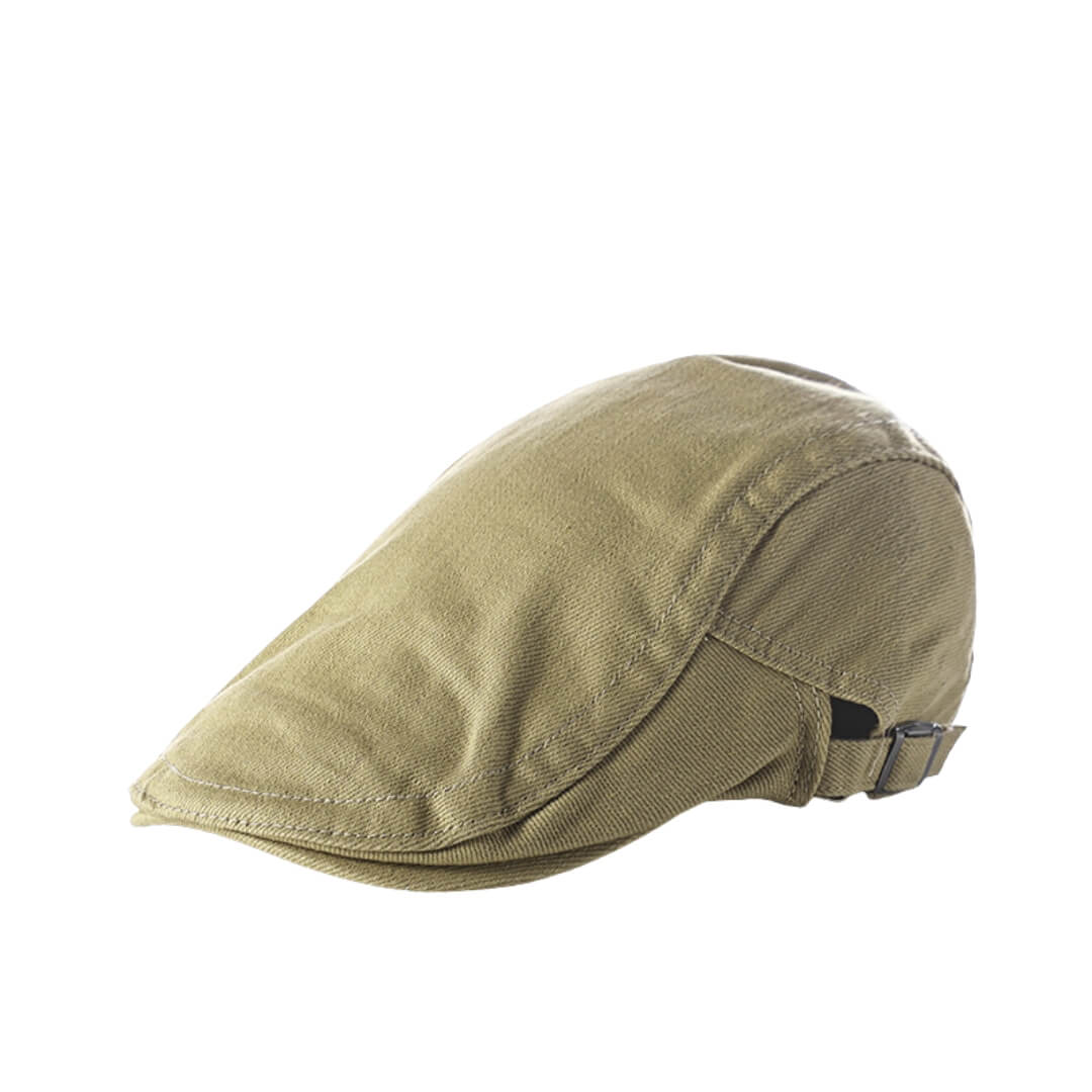 Flat cap in cotton — SELKIRK