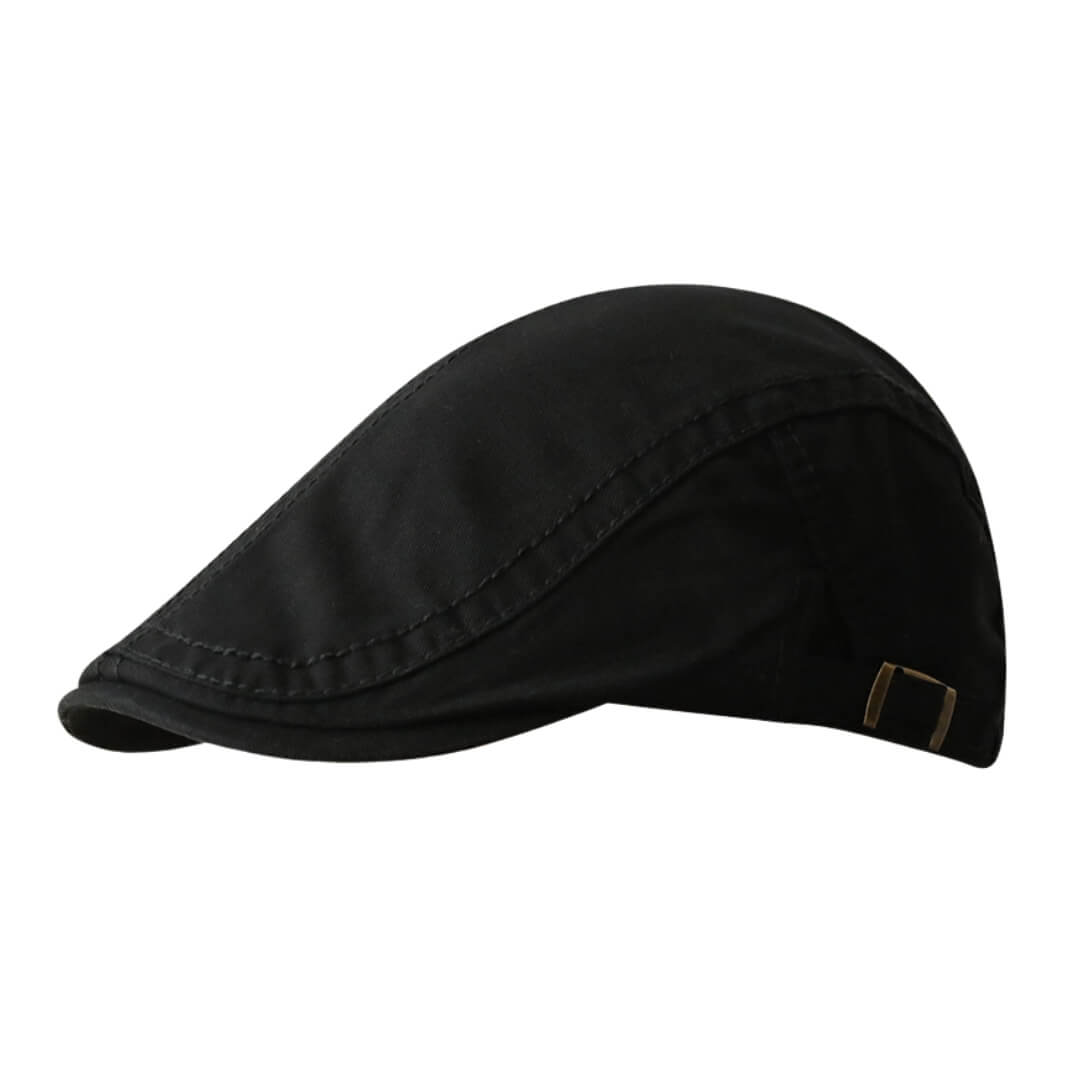 Flat cap in cotton — MOFFAT
