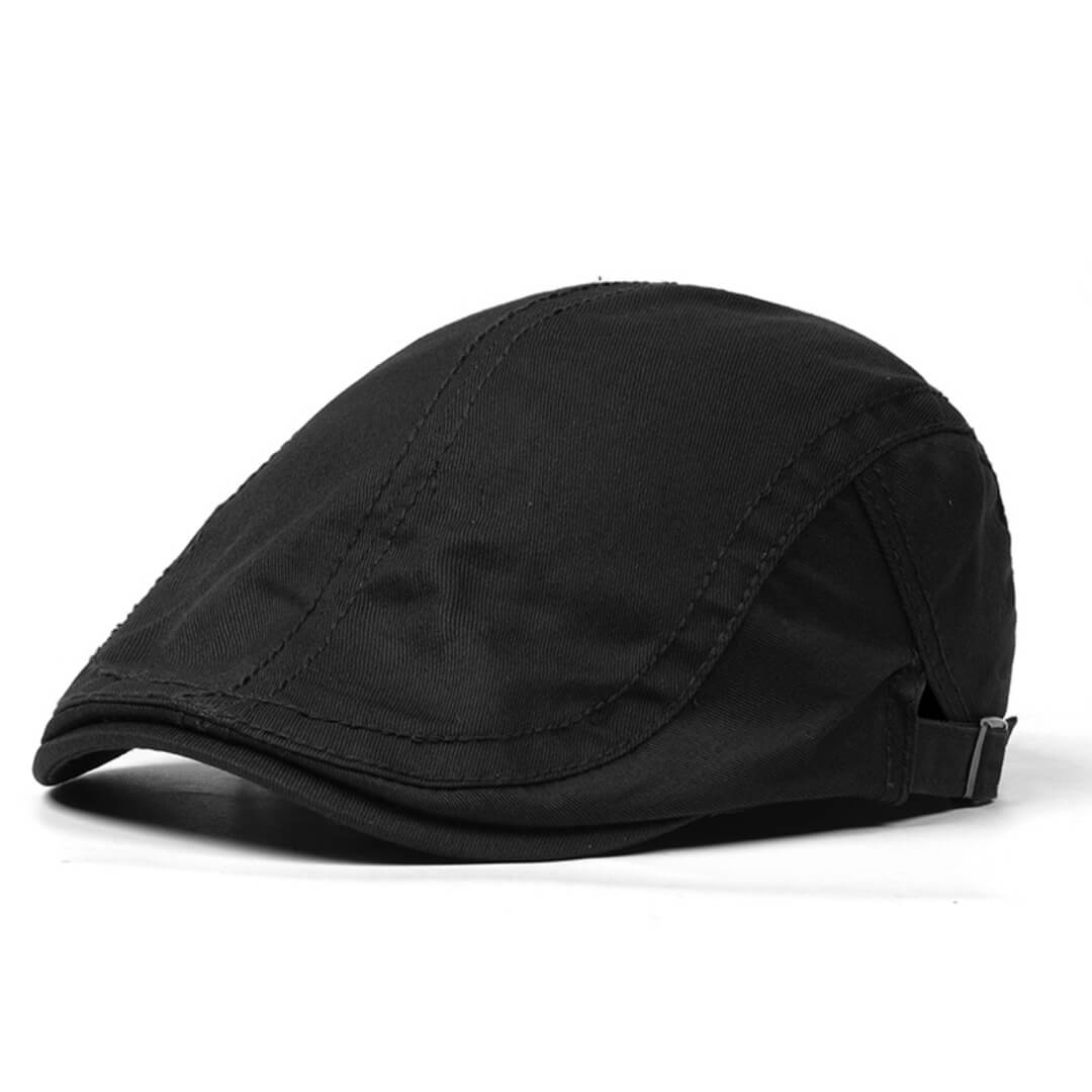Flat cap in cotton — LANARK