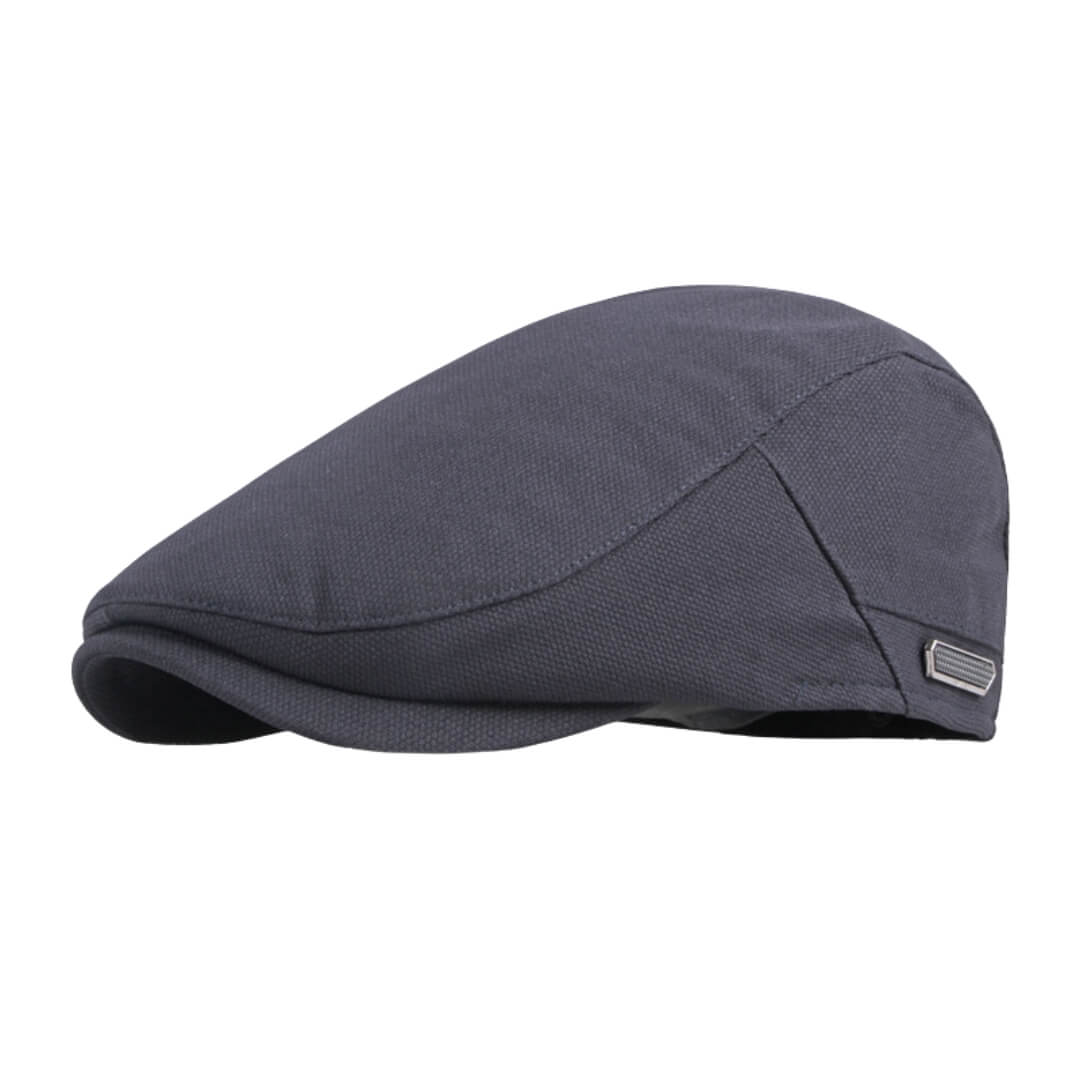 Flat cap in cotton — GRASMERE