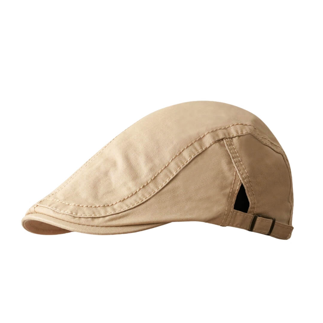 Flat cap in cotton — MOFFAT