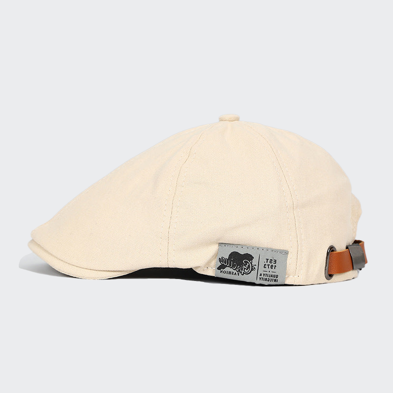 Flat cap in cotton — HATHERSAGE