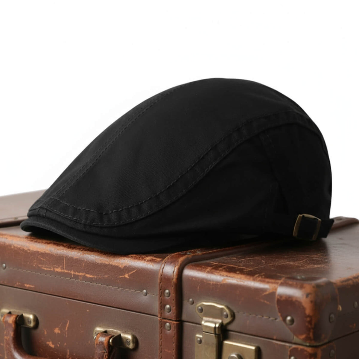 Flat cap in cotton — MOFFAT