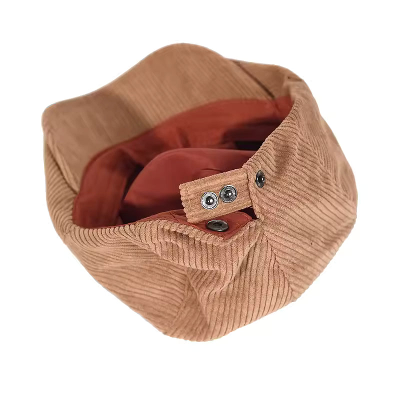 Flat cap in corduroy — ABERFELDY