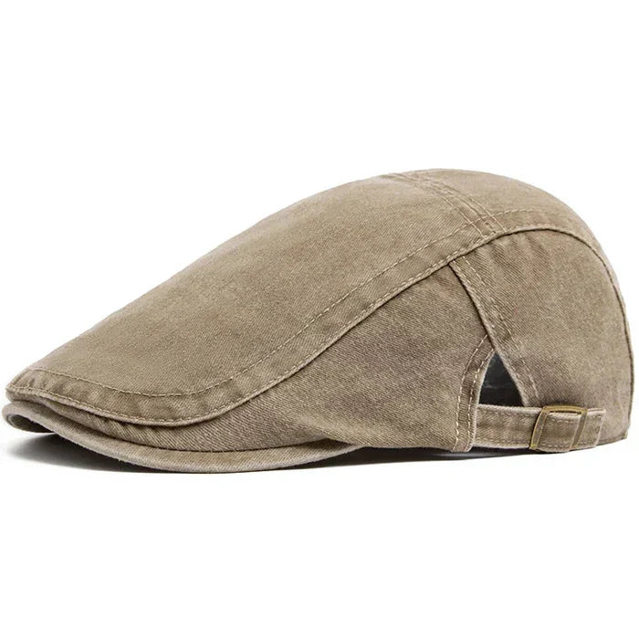 Flat cap in denim — WADEBRIDGE