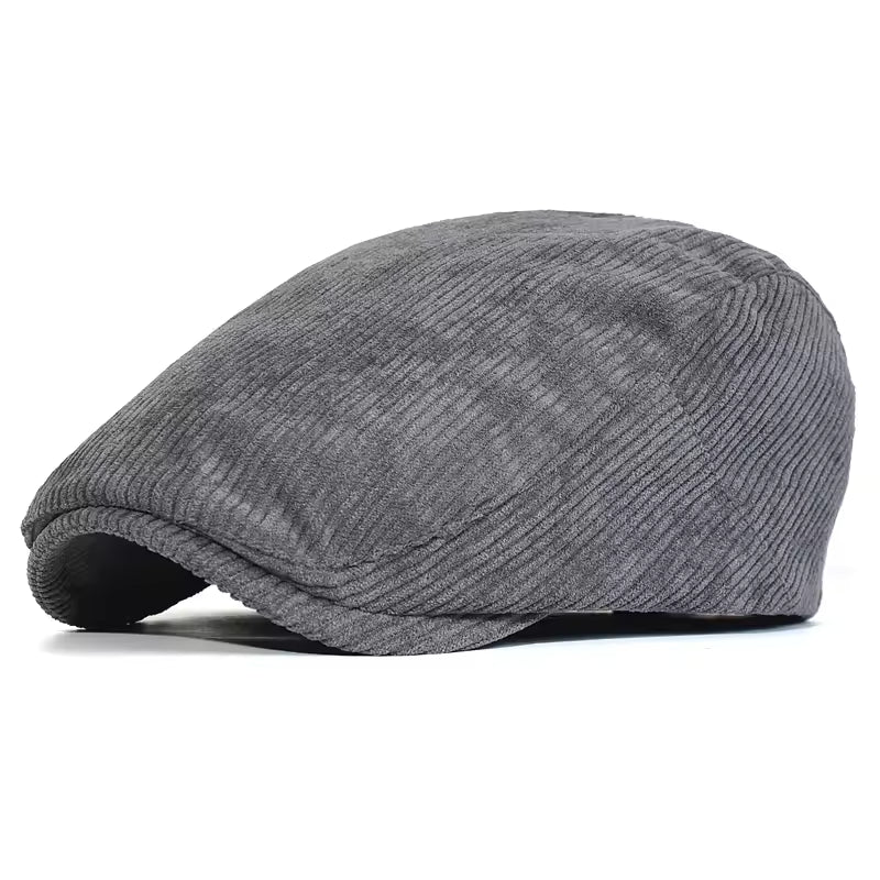 Flat cap in corduroy — ABERFELDY