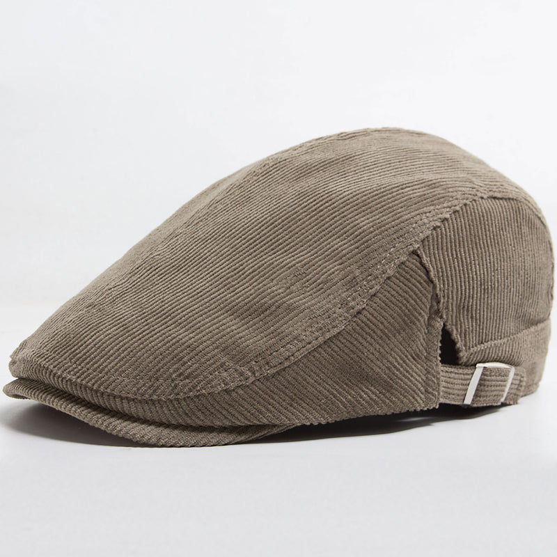 Flat cap in corduroy — DUNKELD