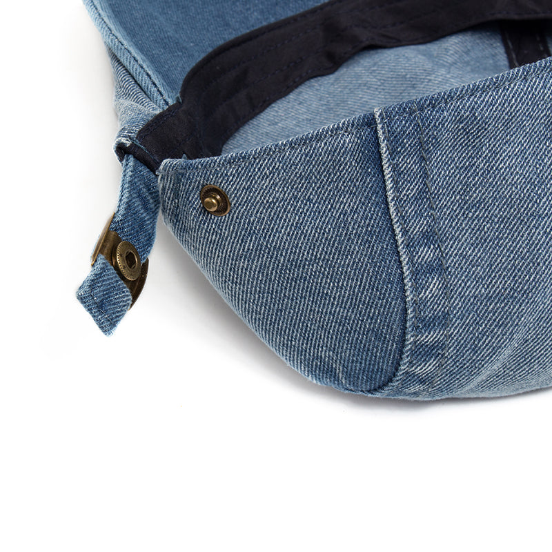 Flat cap in denim — ROTHBURY