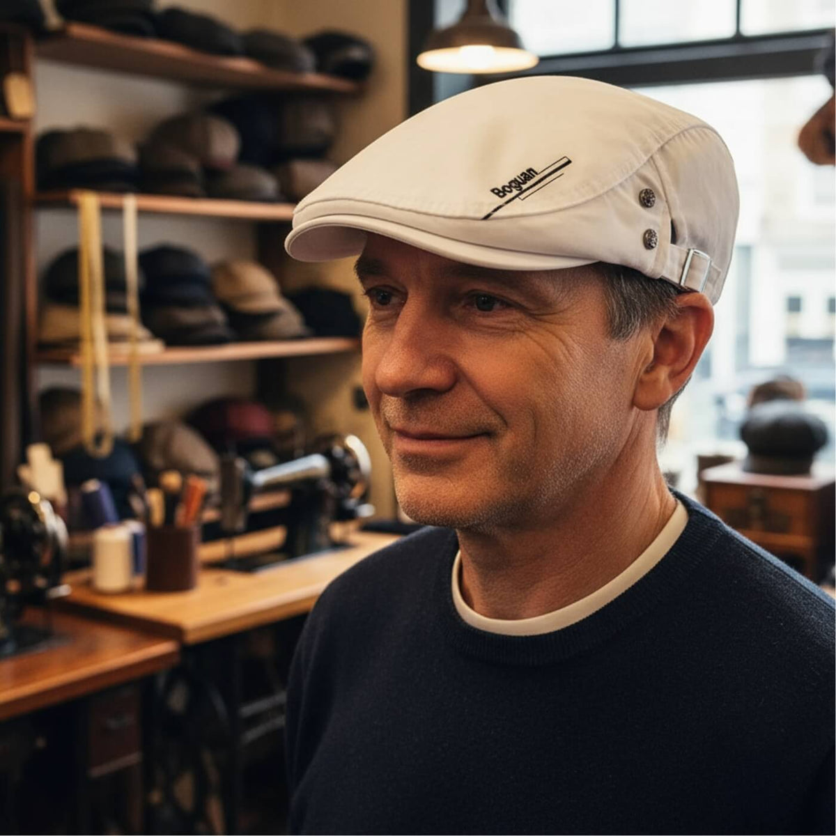 Driver cap in cotton — WIRKSWORTH