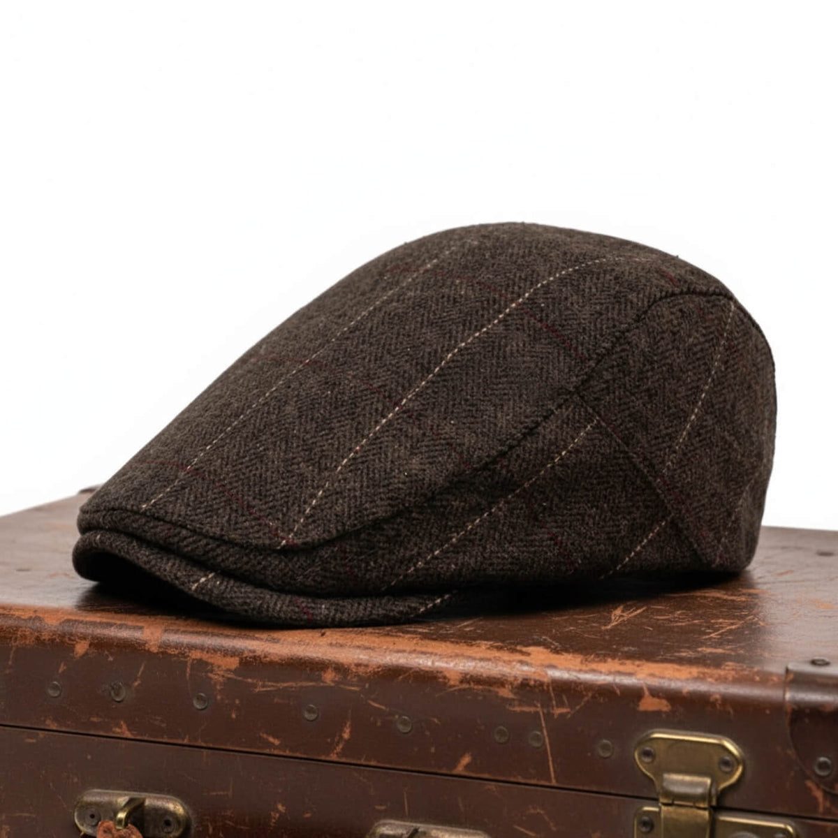 Flat cap in tweed — KENDAL